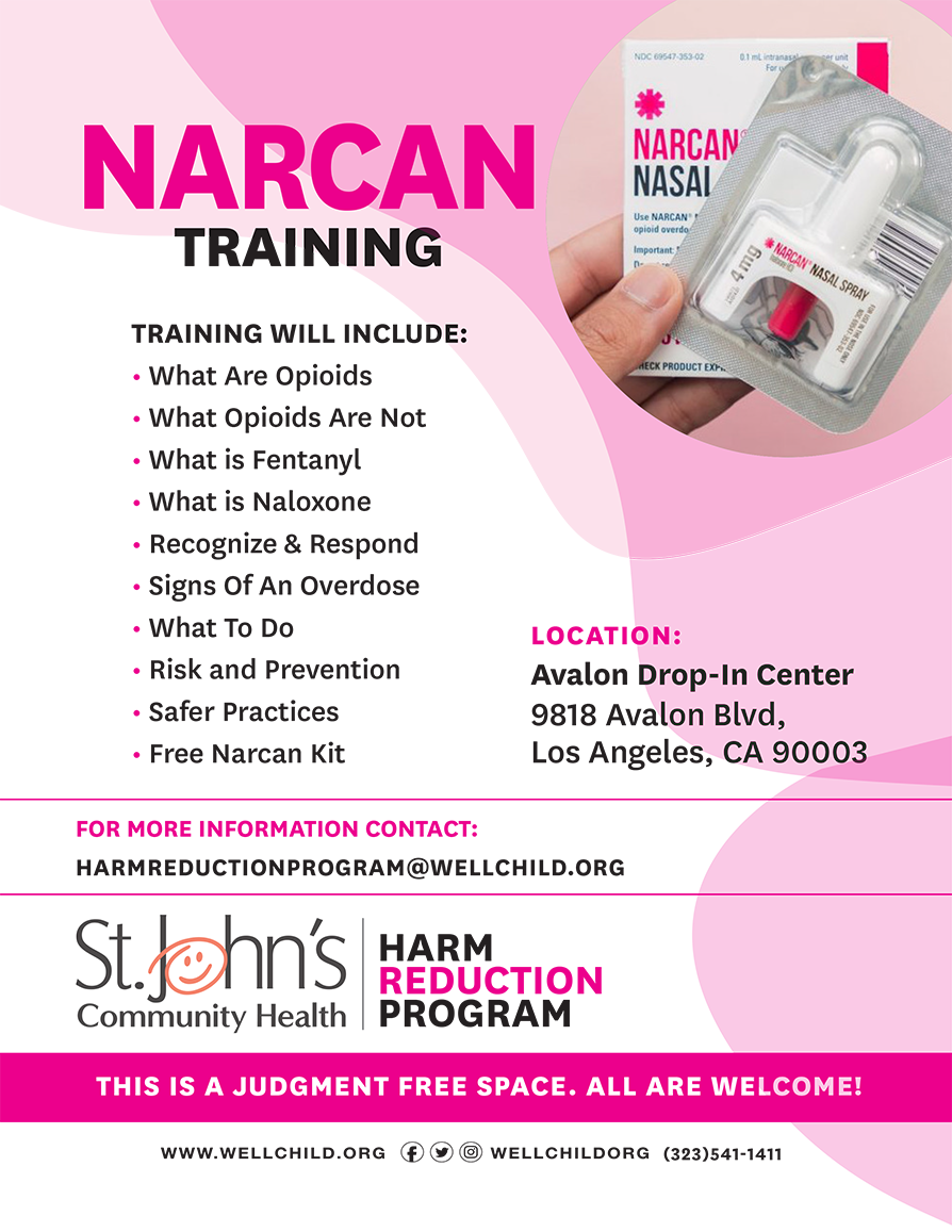 NARCAN TRAINING - St. John's Community Health